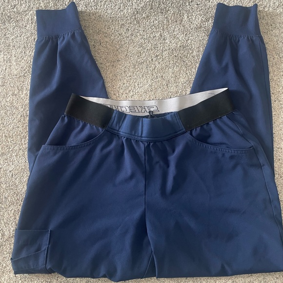 Sketchers Navy Jogger Scrub Bottom - Picture 2 of 3